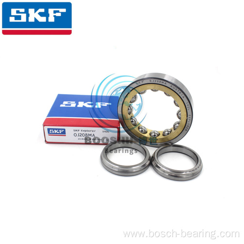 Brass Cage Angular Contact Ball Bearing QJ211MA